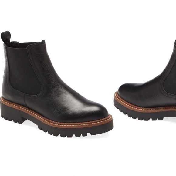 NEW CASLON Miller Water Resistant Chelsea Boot Black Size 7 7.5 8 11 12 - Picture 3 of 4